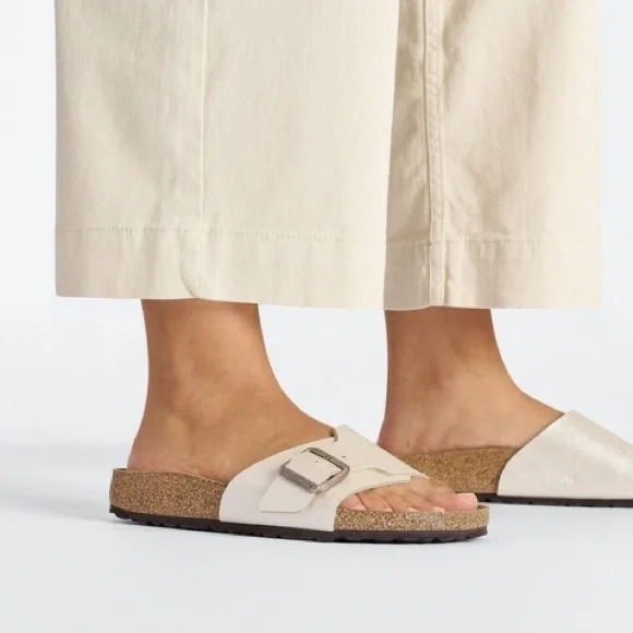 Birkenstock Catalina in Graceful Pearl White - Picture 8 of 13